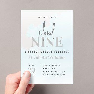 On Cloud 9 Elegant  Acrylic