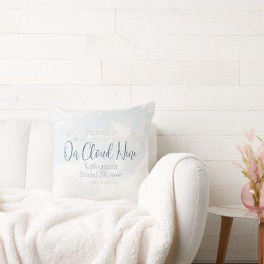 On Cloud Nine Chic Elegant  Party Throw Pillow