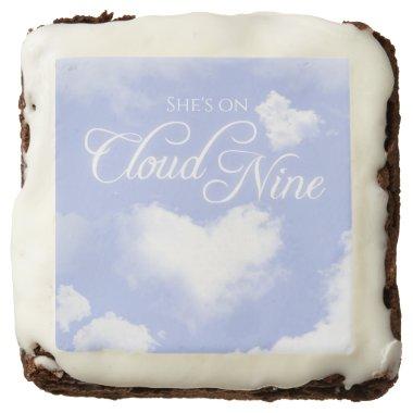 On Cloud Nine Dreamy Pastel Blue  Brownie