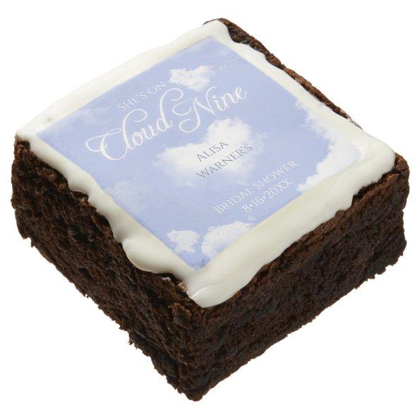 On Cloud Nine Theme  Desserts Brownie