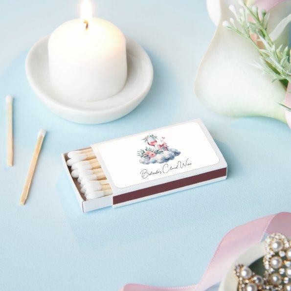 On Cloud Wine  Personalized Matchboxes