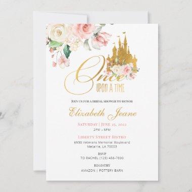 Once Upon a Time Bridal Shower Invitations