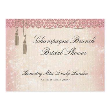 Once Upon a Time Champagne Brunch Bridal Shower Invitations