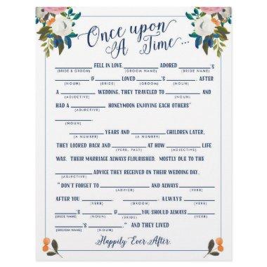 Once Upon A Time Love Story Bridal Libs Game