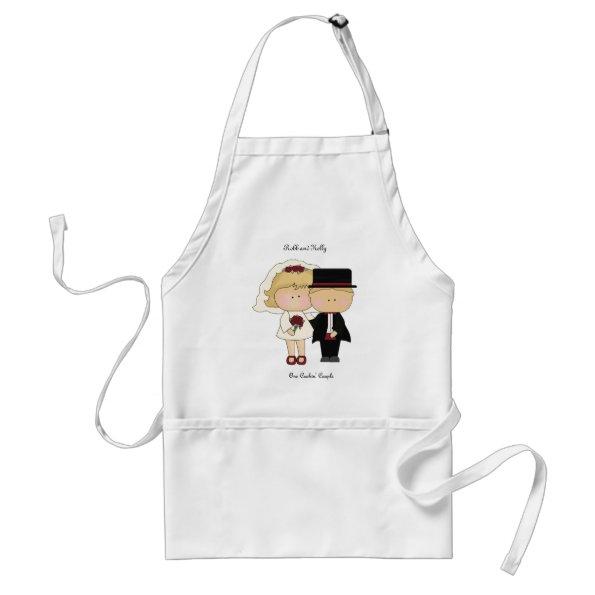 One Cookin Couple Apron