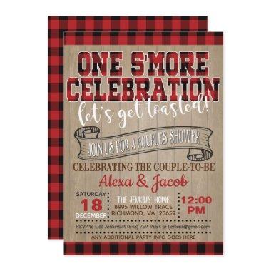 One S'more Celebration Invitations - Couples Shower