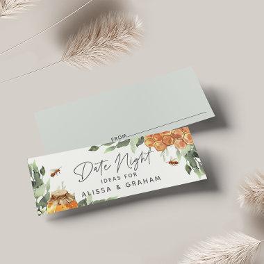 Orange Blossom Bee Bridal Shower Date Night Invitations