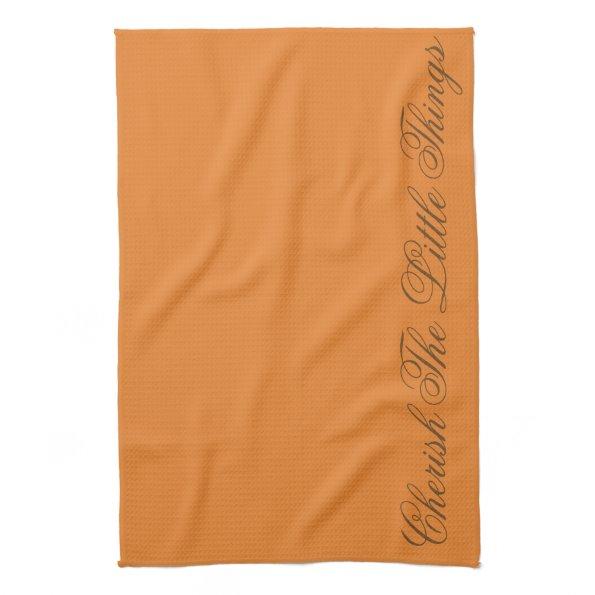Orange Designer Kitchen Tea-Towel Towel