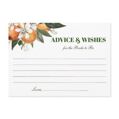 Orange Main Squeeze Advice Card