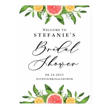 Oranges and Grapefruits  Welcome Poster