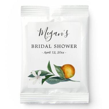 Oranges Bridal Shower favors Hot Chocolate Drink Mix