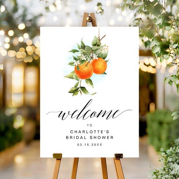 Oranges  Welcome Sign