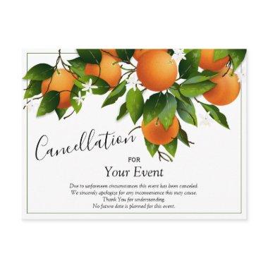 Oranges Cancellation PostInvitations