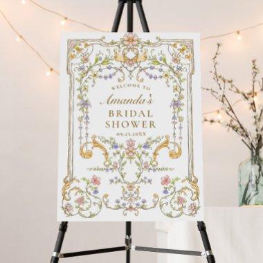 Ornate Vintage Frame Bohemian  Foam Board