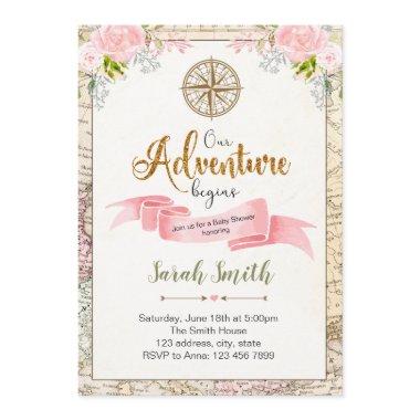 Our Adventure Begins Invitations