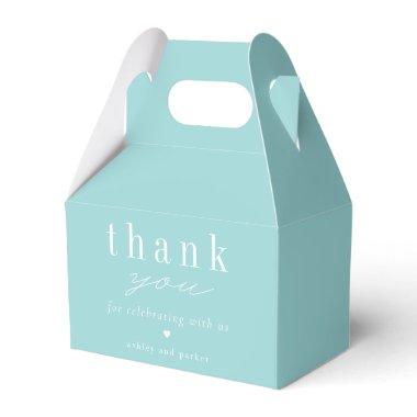Our Love Editable Color Simple Favor Box