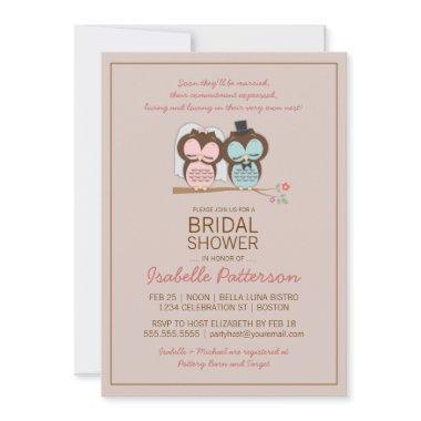 Owl Bride & Groom Sweet