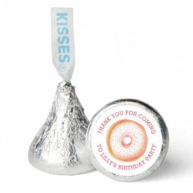 Painted Rainbow Sprinkle Donut Birthday Shower Hershey®'s Kisses®