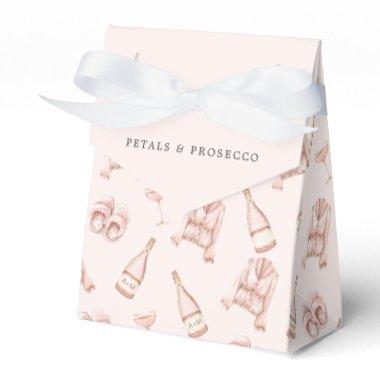 Pajamas & Prosecco Bridal Shower Bachelorette Favor Boxes