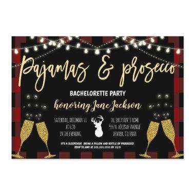 Pajamas & Prosecco Christmas Bachelorette