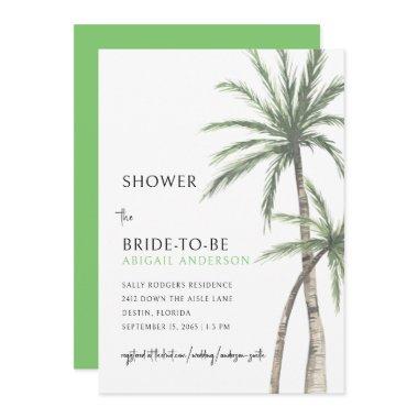 Palm Tree Lime Green