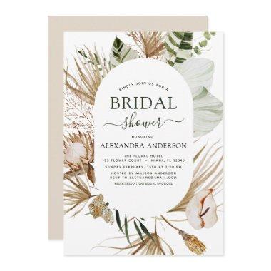 Pampas Grass Bohemian Boho Tropical
