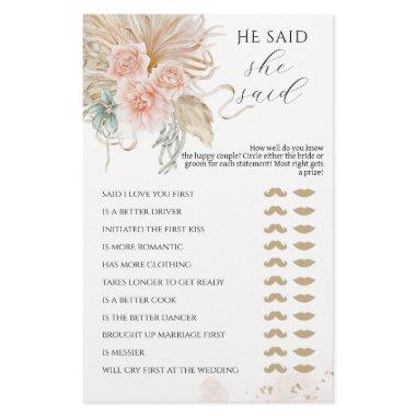 Pampas Grass Boho  Geme