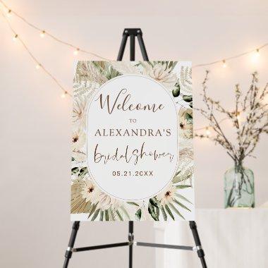 Pampas Grass Boho Tropical  Foam Board