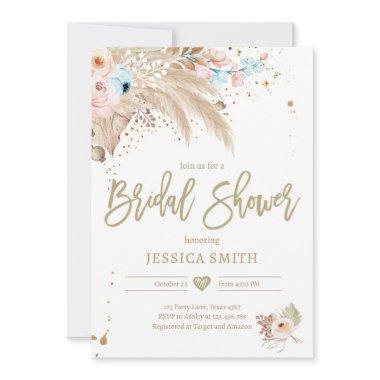 Pampas Grass Boho Tropical Rustic  In