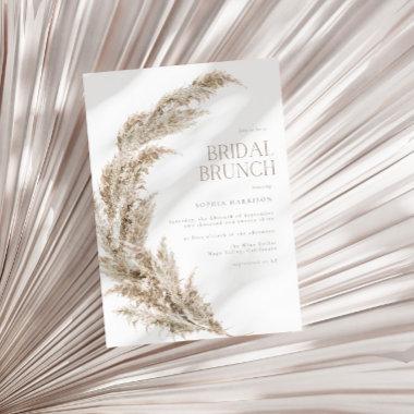 Pampas Grass Bridal Brunch Invitations