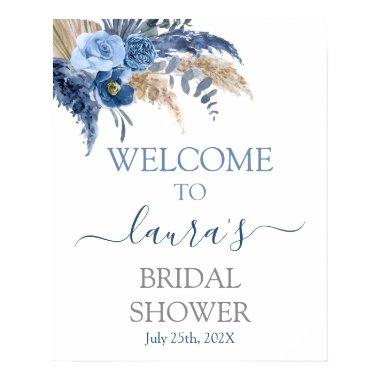 Pampas Grass Bridal Shower Welcome sign