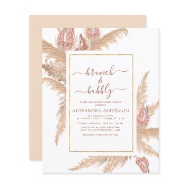 Pampas Grass Brunch Bubbly Boho  Invi