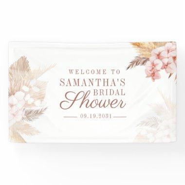 Pampas Grass Dried Palms Boho  Banner
