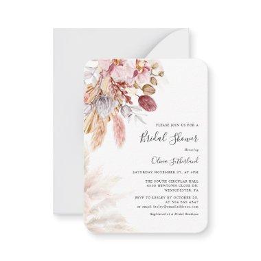 Pampas Grass Script Chic