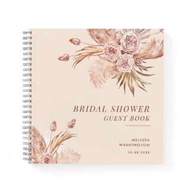 Pampas Grass Terracotta  Guest Notebook