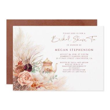 Pampas Grass Terracotta  Tea