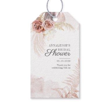 Pampas Grass Terracotta Dried Palms  Gift Tags