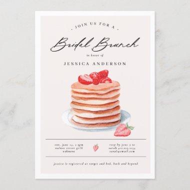 Pancake Bridal Brunch Bridal Shower Invitations