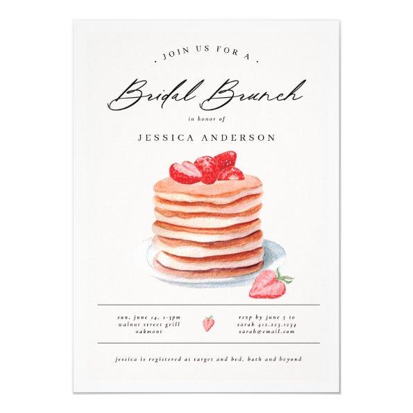 Pancake Bridal Brunch Bridal Shower Invitations