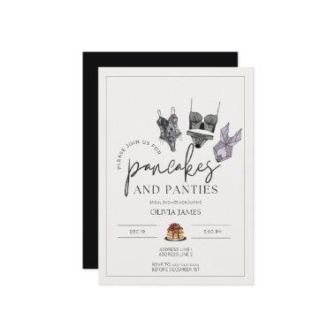 Pancakes and panties lingerie