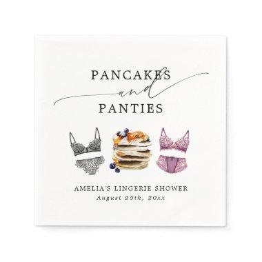Pancakes & Panties Bridal Shower Napkins