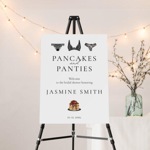 Pancakes & Panties Lingerie Bridal Shower Modern Foam Board