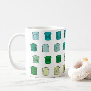 Panettone Mug - Blue / Green