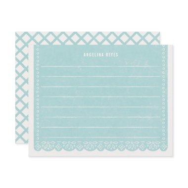 Paper Cut Banner Stationery - Pool