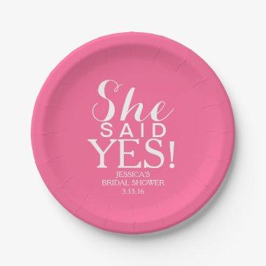 Paper Plate - She Said Yes