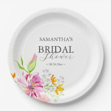 Paper Plates Wildflowers