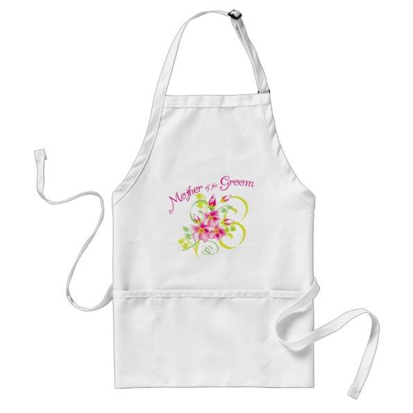 Paradise Mother of the Groom Gifts Adult Apron