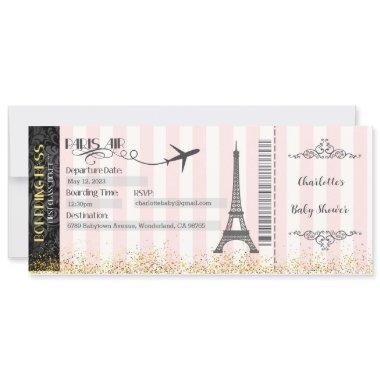 Paris Boarding Pass , Baby, Bridal