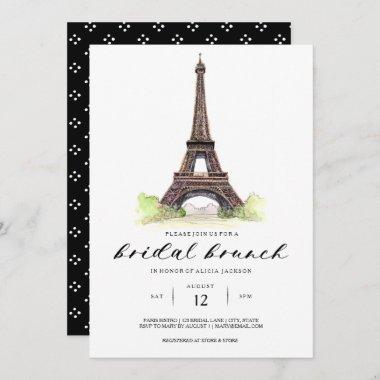 Paris Bridal Brunch Invitations