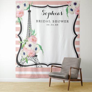 Paris Bridal Shower Backdrop Photo Booth